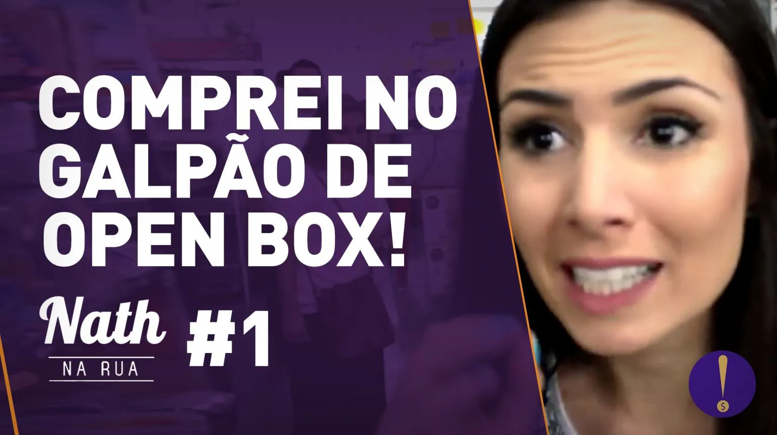 TV, notebook e até panelas no GALPÃO de OPEN BOX! Como COMPRAR E ECONOMIZAR #NathNaRua 1